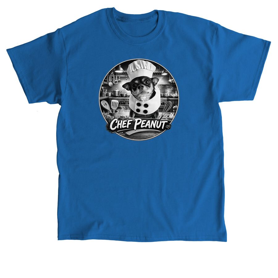 Chef Peanut New Logo Shirt!&nbsp;, a Royal Classic Unisex Tee