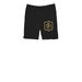 BH Shorts, a Black Midweight Fleece Shorts