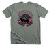 Patriotic for The Pups, a Deep Heather Premium Unisex Tee