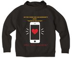 SO YOU THINK YOU CAN WORSHIP?? CONFERENCE, a Deep Black Allmade Organic CVC Pullover Hoodie (back-view)