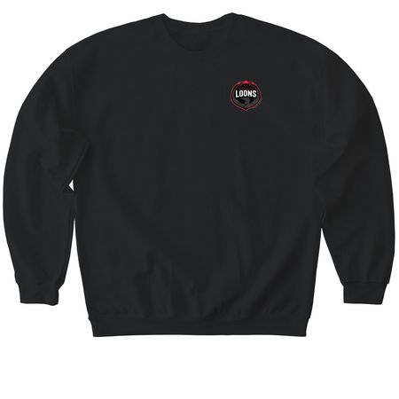 2026 UWH Nationals, a Black Softstyle Crewneck Sweatshirt