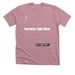 Never Alone, a Heather Orchid Premium Unisex Tee