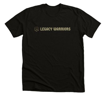 Tees - Black, a Black Heather Premium Unisex Tee