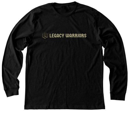 Tees - Black, a Black Heather Premium Long Sleeve Tee