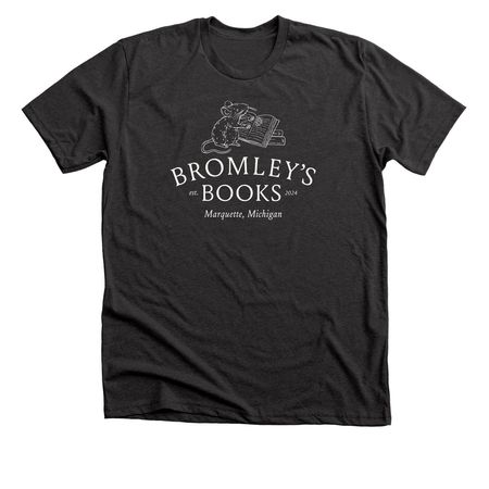Bromley's Marquette, MI, a Dark Grey Heather Premium Unisex Tee