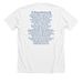 October Awareness Shirts Batch 6, a Solid White Blend Premium Unisex Tee (back-view)