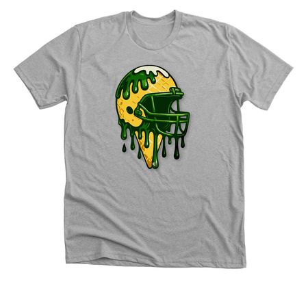 Bison Drip, a Athletic Heather Premium Unisex Tee