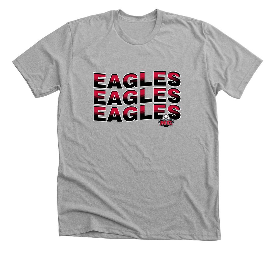 Eagles Pride Spirit Wear, a Athletic Heather Premium Unisex Tee