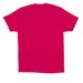 Leslie?s Tee, a Fuchsia Premium Cotton Tee (back-view)