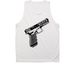 GLOCK Tank Top, a White Unisex Performance Tank