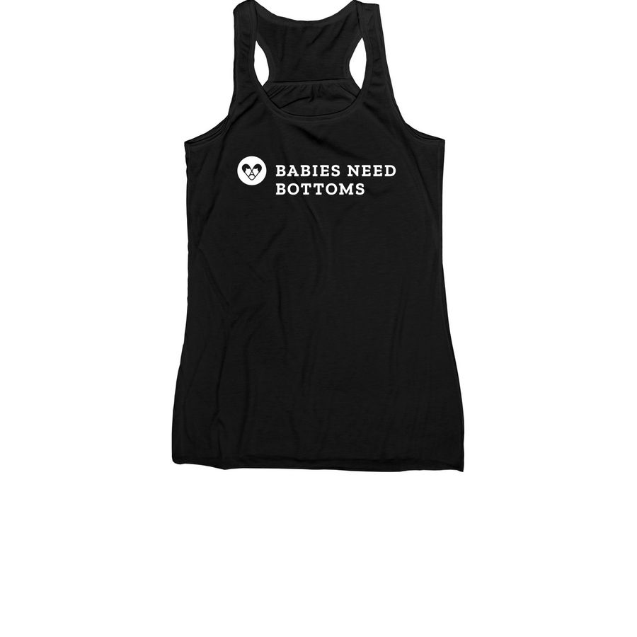 Support Babies Need Bottoms Diaper Bank, a Black Women's Racerback