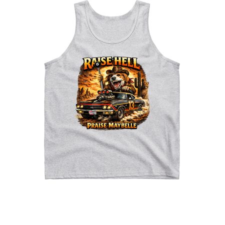 Raise Hell, Praise Maybelle, a Sport Grey Classic Unisex Tank Top