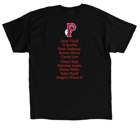 PawSox Elite Merch, a Black Classic Unisex Tee (back-view)