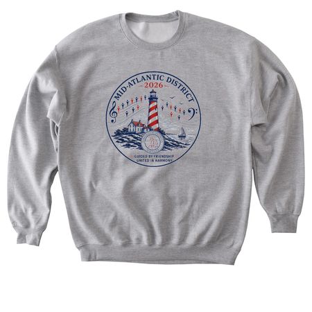 District Contest, a Sport Grey Softstyle Crewneck Sweatshirt