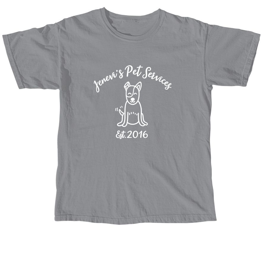 Cotton Tops White Print (2/9), a Granite Comfort Colors Unisex Tee