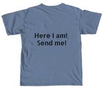 IDSICBISS&nbsp;, a Blue Jean Comfort Colors Unisex Tee (back-view)