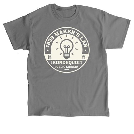 1839 Maker's Lab Apparel, a Charcoal Classic Unisex Tee