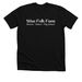WFF Adult, a Solid Black Blend Premium Unisex Tee