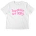 Together We Fight Tee, a White Women's Heavyweight Tee