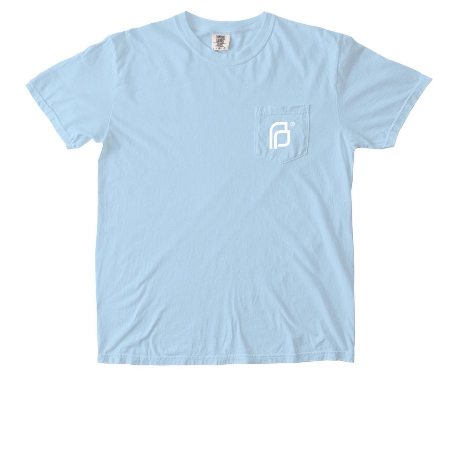 Support Your Local Planned Parenthood&nbsp;, a Chambray Comfort Colors Pocket Tee
