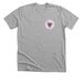 Drac's Community Gift Back Merry Stripe Logo, a Athletic Heather Premium Unisex Tee