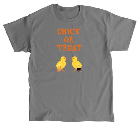 Chick or Treat Shirt, a Charcoal Classic Unisex Tee