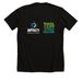 Limited Edition Infinity Shirts, a Solid Black Blend Premium Unisex Tee (back-view)