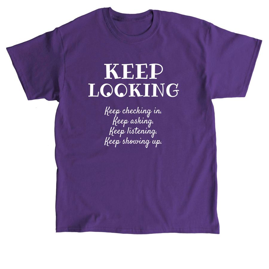 Mental Health Awareness & Suicide Prevention, a Purple Classic Unisex Tee