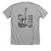 Kannon Signature Sketch&nbsp;, a Athletic Heather Premium Unisex Tee (back-view)