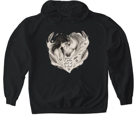Gotta feel it&nbsp;, a Black Gildan Softstyle Pullover Hoodie