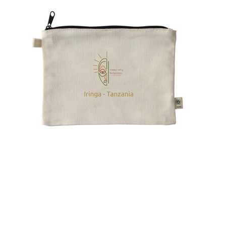 Hidden Valley Backpackers Travel Duffel Bag, a Natural 9"x7" Hemp Blend Pouch