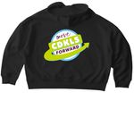Move CDKL5 Forward Zip Up Hoodie, a Black Stanley/Stella Women?s Stella Ida Zip Up Pullover Hoodie (back-view)