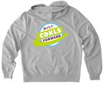 Move CDKL5 Forward Zip Up Hoodie, a Granite Grey Heather Allmade Organic French Terry Zip Up Hoodie (back-view)