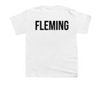 Our Roots Run Deep 2026 Fleming, a White Youth Unisex Tee (back-view)