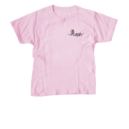 Gabriella Hope, a Light Pink Youth Unisex Tee