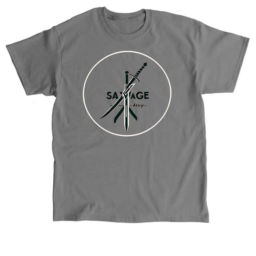 Savage Ally, a Charcoal Classic Unisex Tee