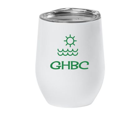 Wine Tumbler, a White Insulated Wine Cup