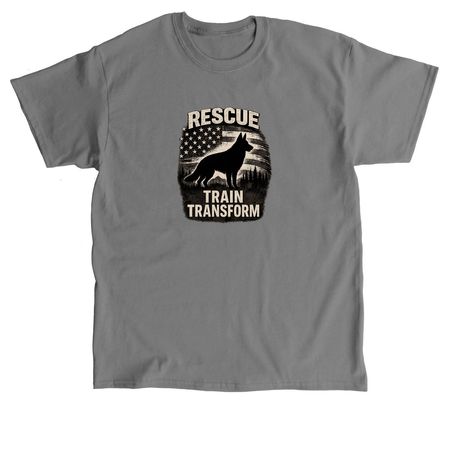Rescue Train Transform&nbsp;, a Charcoal Classic Unisex Tee