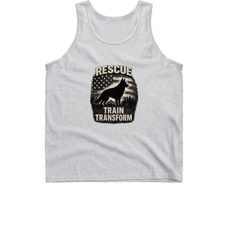 Rescue Train Transform&nbsp;, a Sport Grey Classic Unisex Tank Top