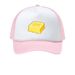 BoloCountyFairHats, a White/Cloud Pink