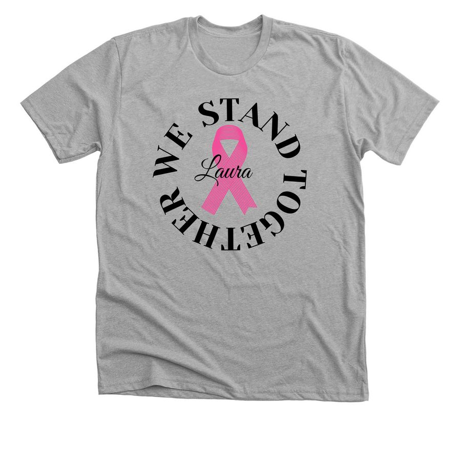 THE LAURA, a Athletic Heather Premium Unisex Tee