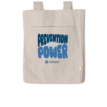 Prevention is Power, a Pumice Reclaimist Everywhere Tote Bag