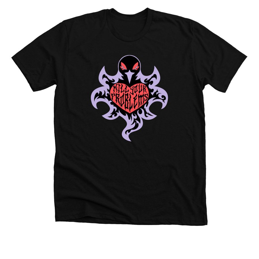 Robinmon (dark), a Solid Black Blend Premium Unisex Tee