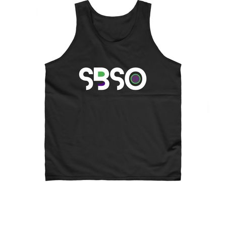 T-Shirts and Tanks - Light Logo, a Black Classic Unisex Tank Top
