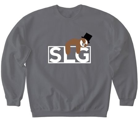 SLG Open Shirts, a Charcoal Softstyle Crewneck Sweatshirt