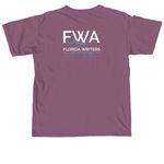 Shirts - I'm a Florida Writer, a Berry Comfort Colors Unisex Tee (back-view)