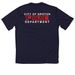 GCFD Workout Shirt, a True Navy Classic Performance Tee (back-view)