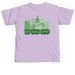 Speech-language pathology +city drawing, a Orchid Comfort Colors Unisex Tee (back-view)