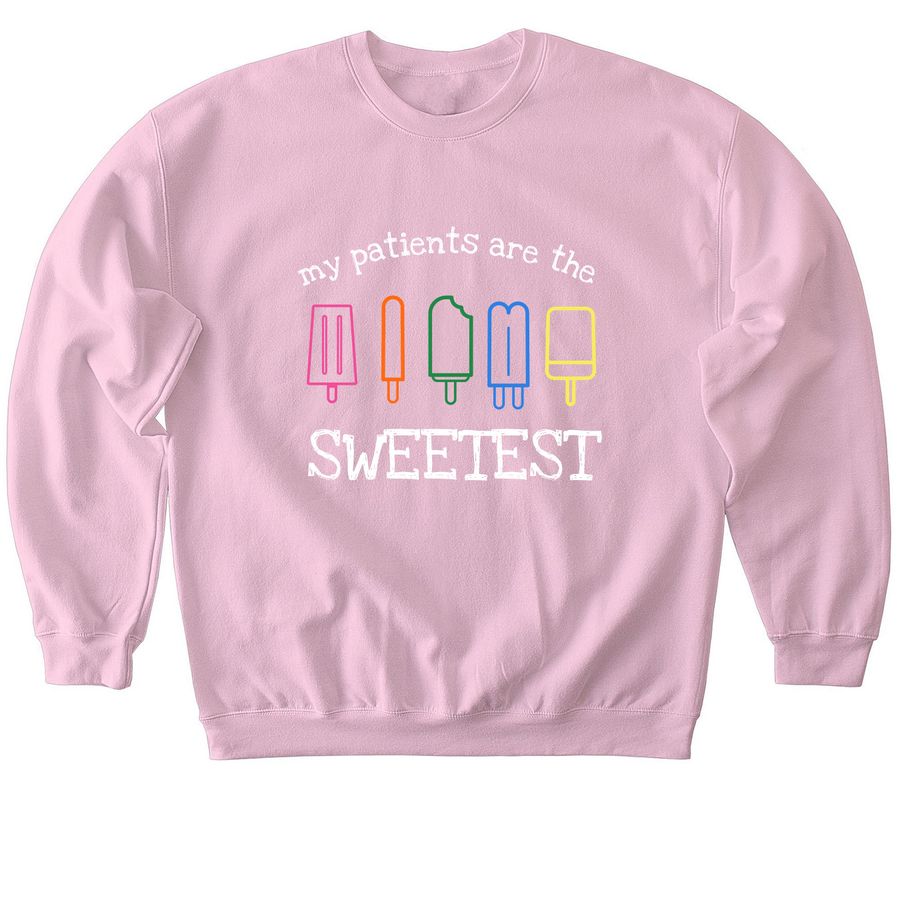 Le Bonheur Popsicles, a Light Pink Softstyle Crewneck Sweatshirt