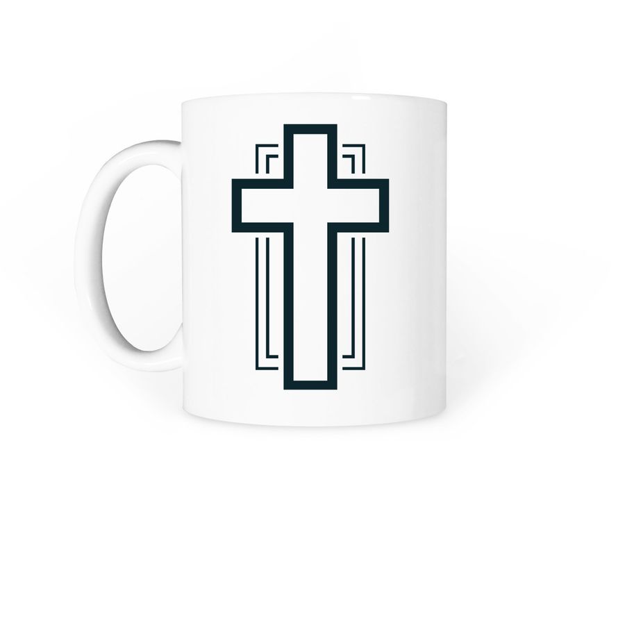 FBCF Youth Coffee mugs, a White Coffee Mug (back-view)